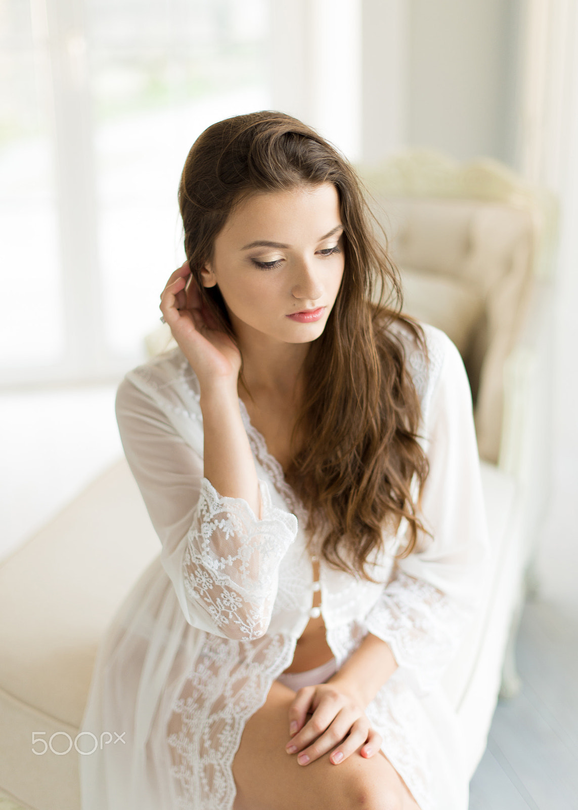 Nikon D600 + Nikon AF-S Nikkor 50mm F1.4G sample photo. Boudoir photography