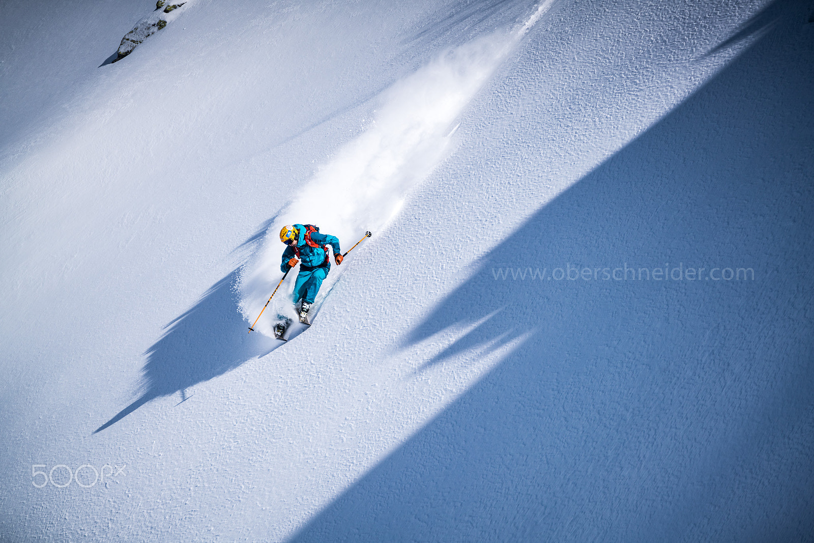 Sony a99 II sample photo. Powder skiing in the alps #3 photography