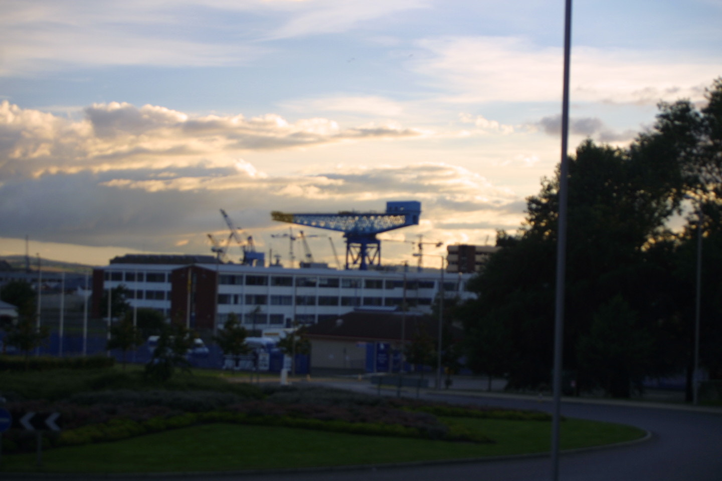 Canon EOS D30 sample photo. Rosyth docks scotland photography