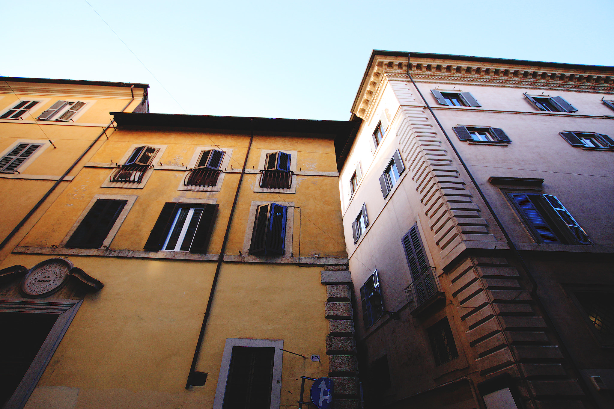 Canon EOS 50D sample photo. Candy houses of rome photography