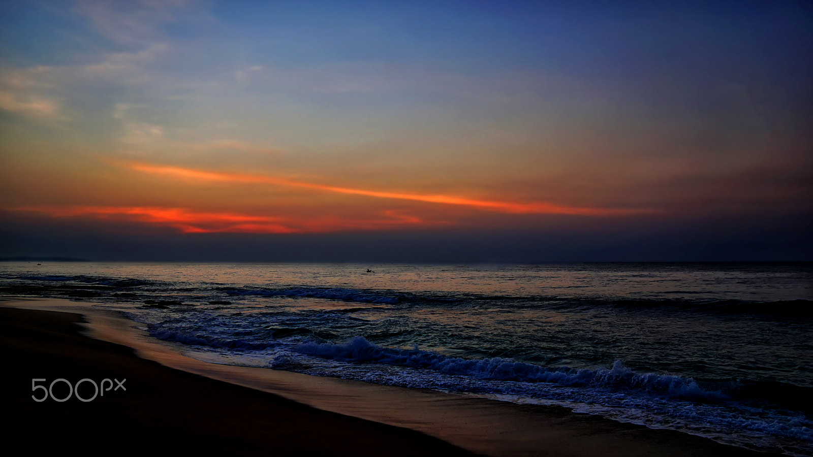 Sony a5100 + Sigma 19mm F2.8 EX DN sample photo. Matara  beach sunset photography