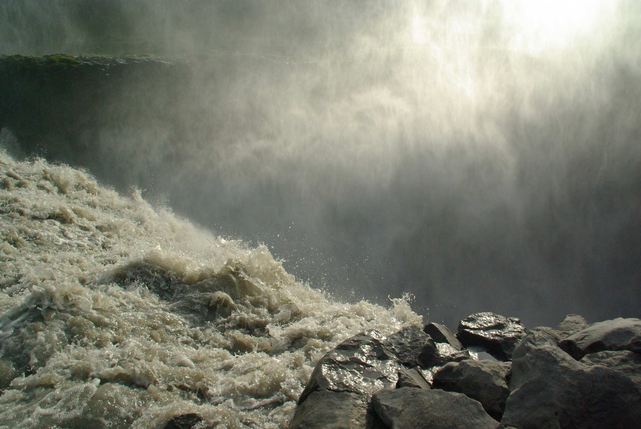 Pentax K10D sample photo. Ijsland detifoss photography