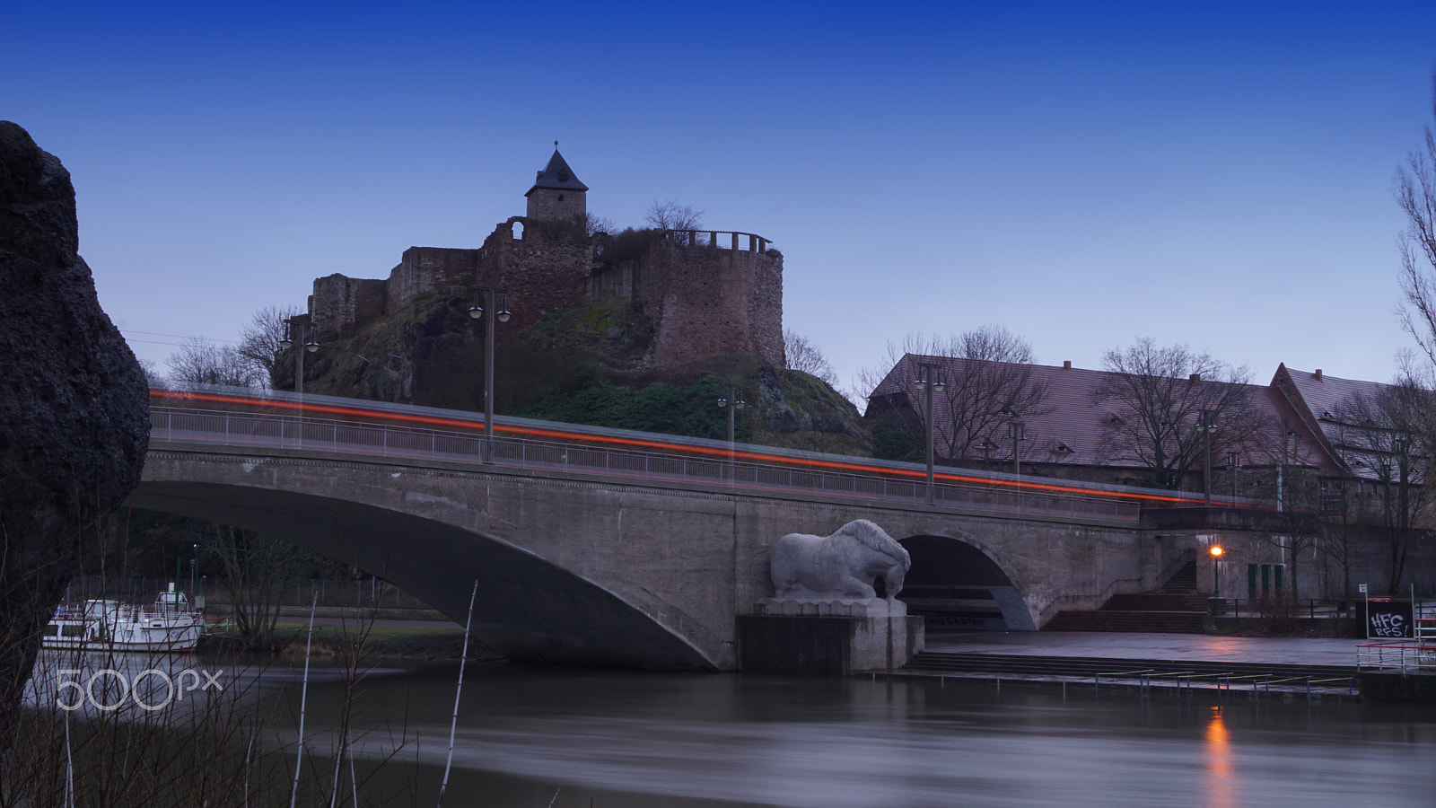 Sony SLT-A68 sample photo. Burg giebichenstein halle photography