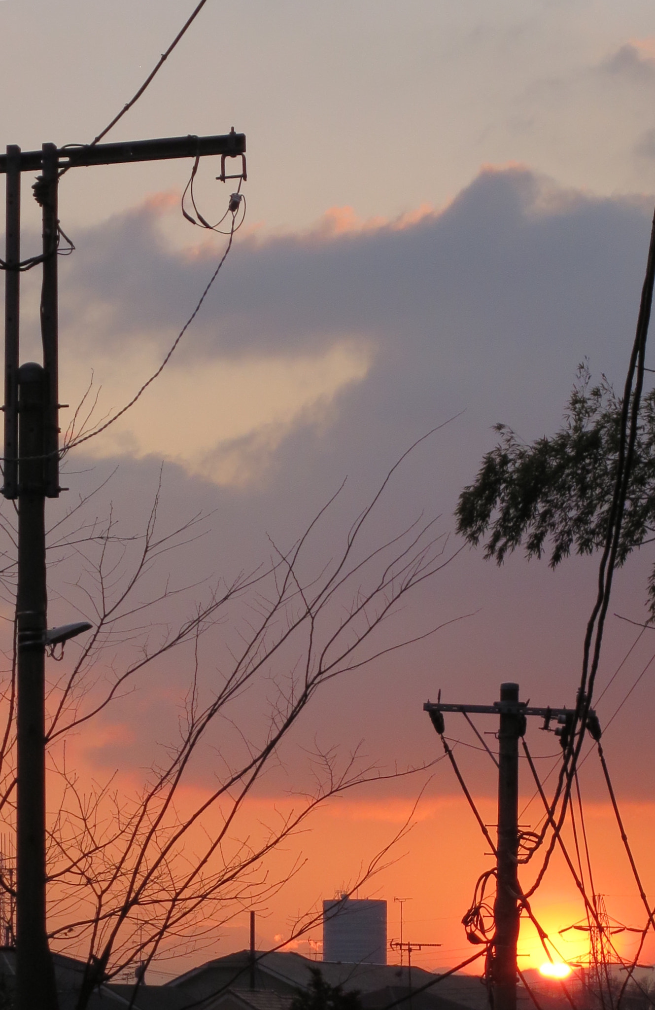 Canon PowerShot S200 sample photo. Sunset photography