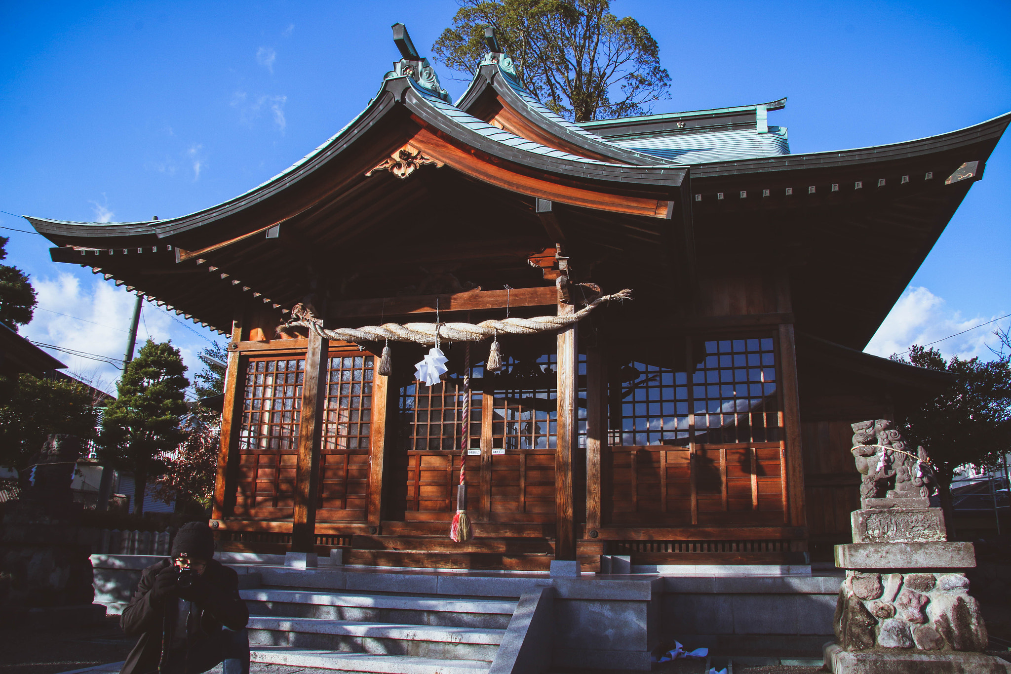 Canon EOS 70D + Canon EF-S 17-85mm F4-5.6 IS USM sample photo. Japanese temple photography