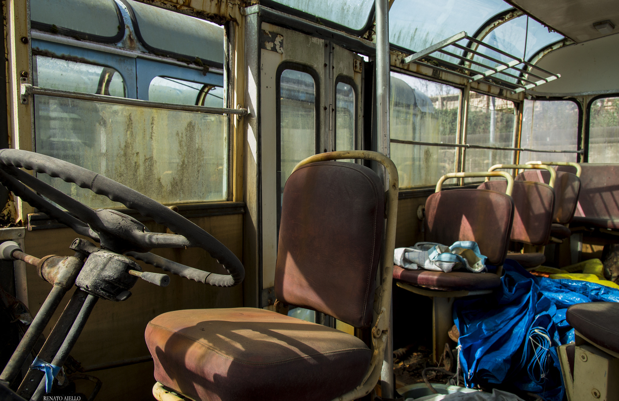 Canon EF-S 17-55mm F2.8 IS USM sample photo. Magic "into the wild" bus photography