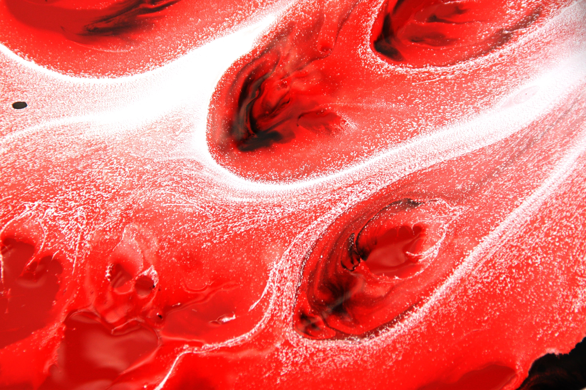 Canon EF 300mm F2.8L IS USM sample photo. Abstract red drowning photography