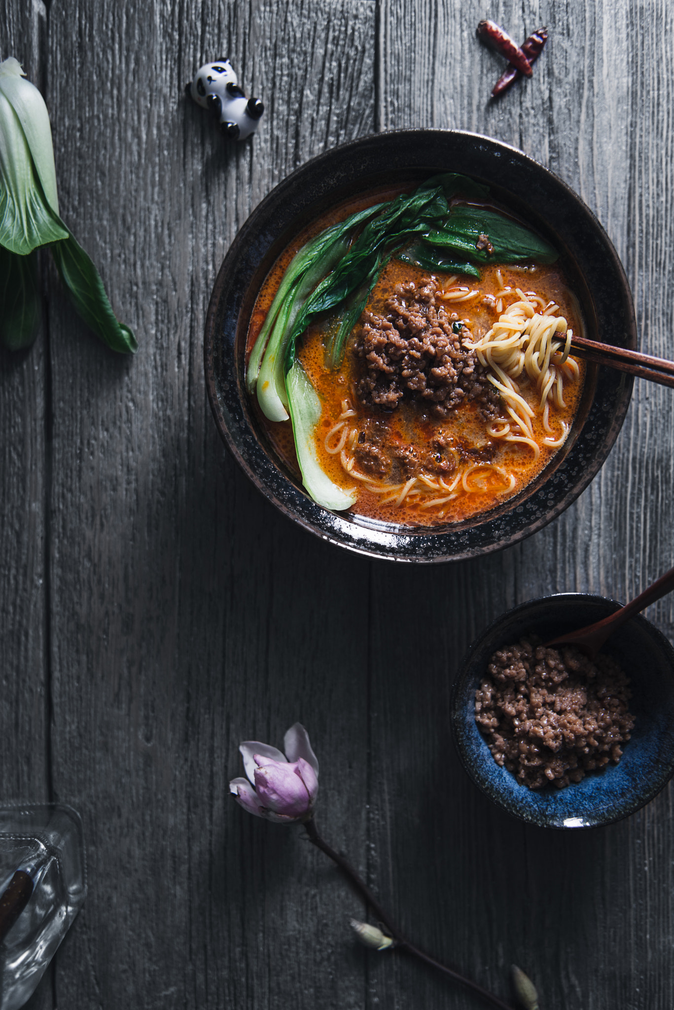 Nikon AF-S Nikkor 24-70mm F2.8E ED VR sample photo. Spicy soup dandan noodles. photography