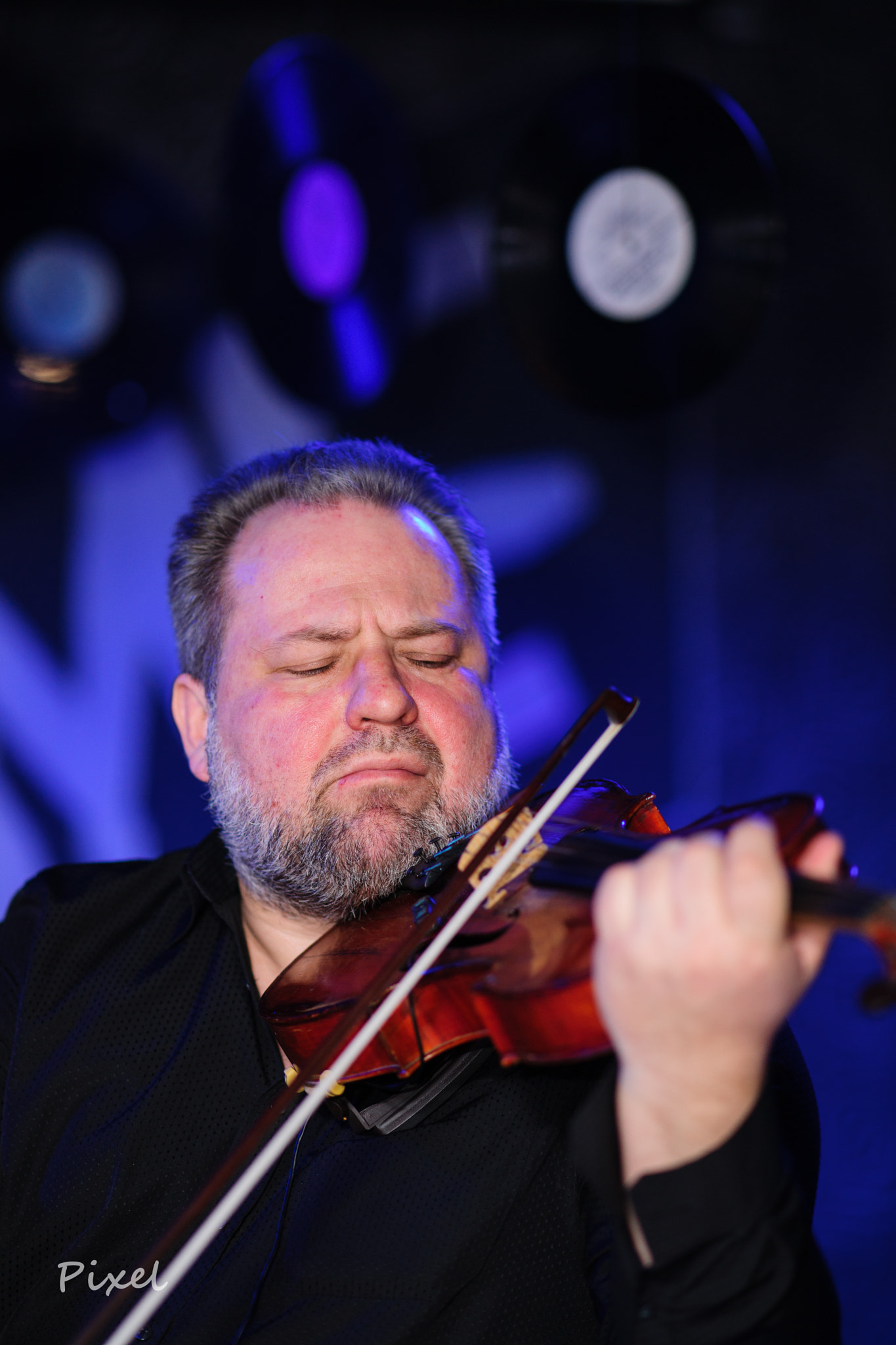 Sony Alpha DSLR-A850 sample photo. Violinist photography