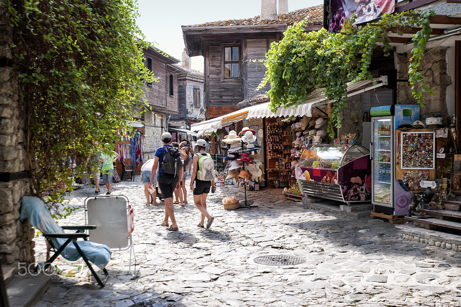 Tamron SP 24-70mm F2.8 Di VC USD sample photo. Street of nesebar, bulgarian city world heritage. photography
