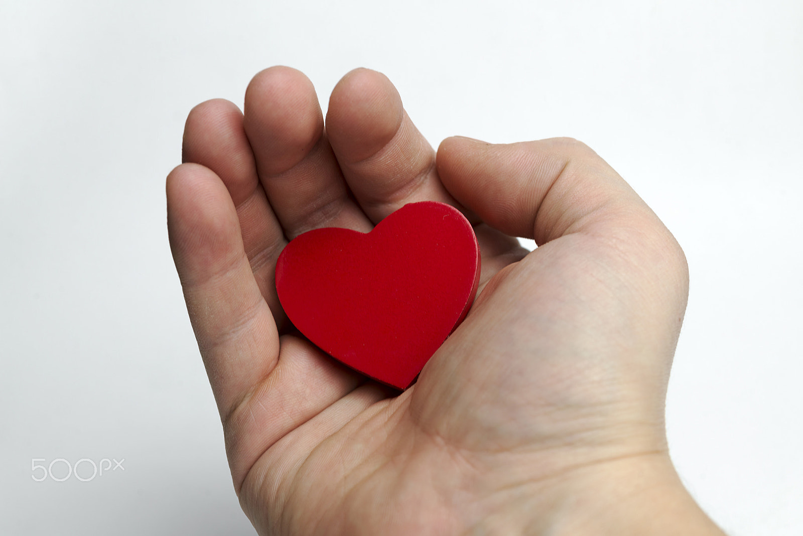 Nikon D600 + Nikon AF Micro-Nikkor 60mm F2.8D sample photo. Heart in hand. photography