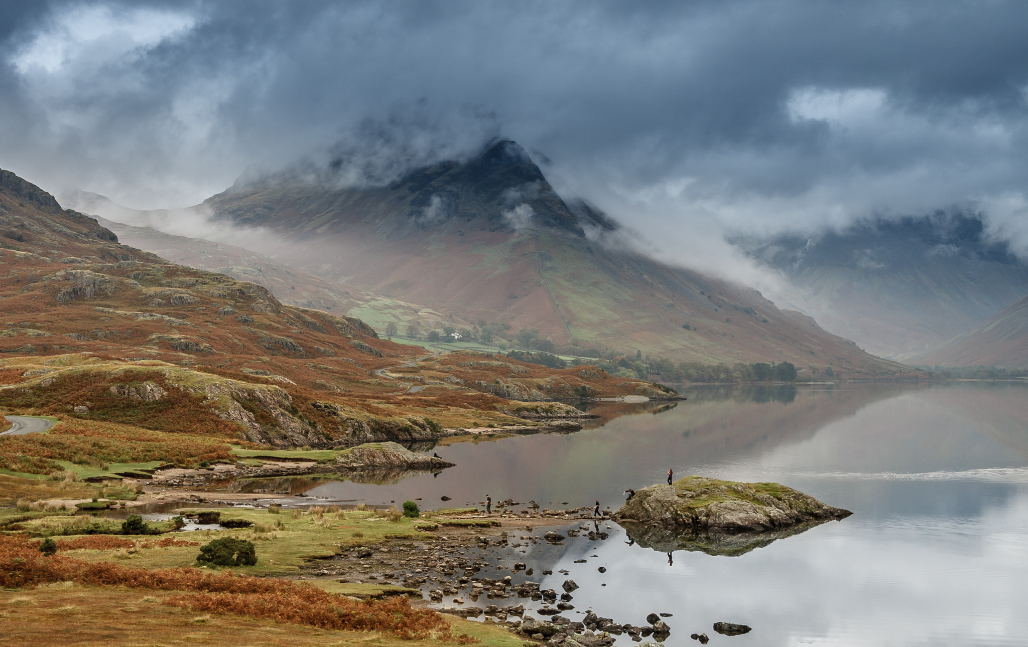 Canon EF-S 17-85mm F4-5.6 IS USM sample photo. Wast water photography