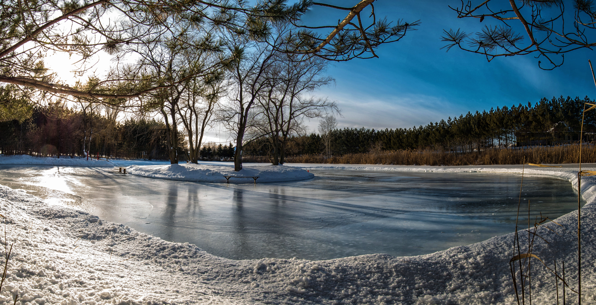 Pentax K-50 sample photo. Souvenir d'hiver photography