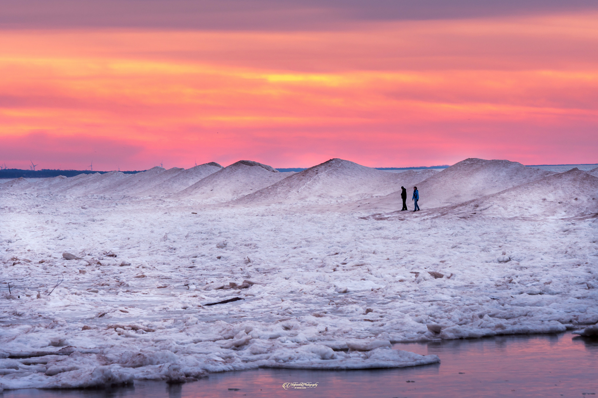 Nikon AF-S Nikkor 70-200mm F2.8G ED VR II sample photo. Frozen lake! photography