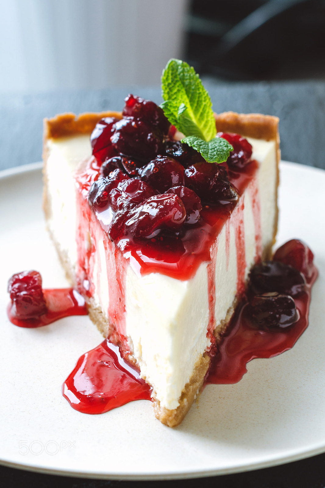 Nikon D7100 + Nikon AF-S Nikkor 50mm F1.4G sample photo. Slice of cheesecake photography