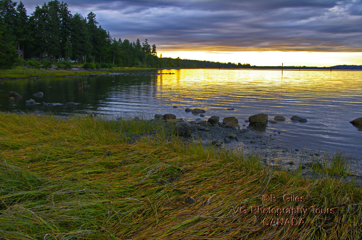 Pentax K-7 sample photo. Sunrise west coast canada photography