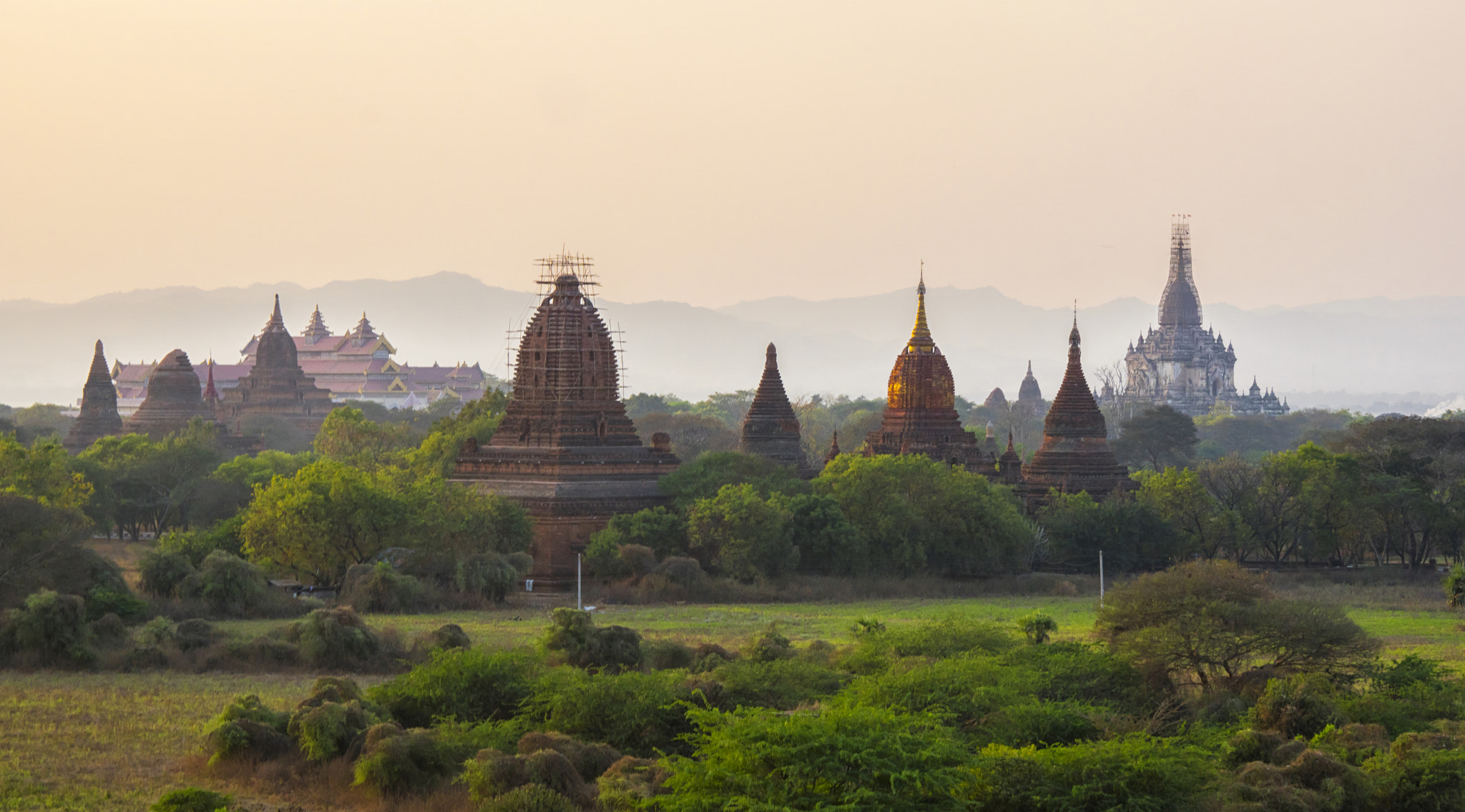 Sony ILCA-77M2 sample photo. Old bagan - myanmar photography