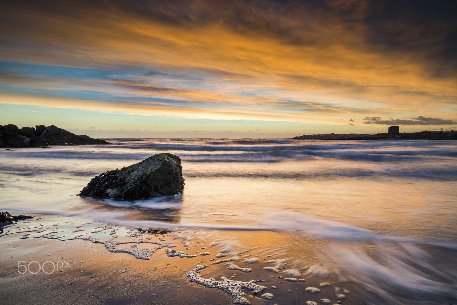 Nikon D800E + Nikon AF-S Nikkor 16-35mm F4G ED VR sample photo. Sunrise balbriggan photography