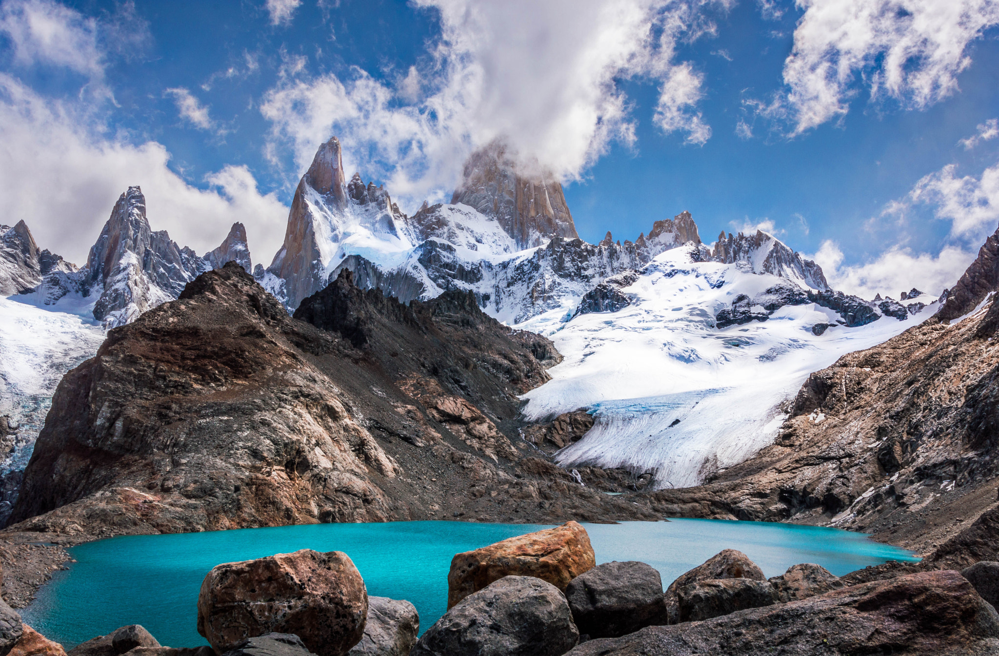 Sigma 17-50mm F2.8 EX DC OS HSM sample photo. Laguna de los tres, chaltén, argentina photography