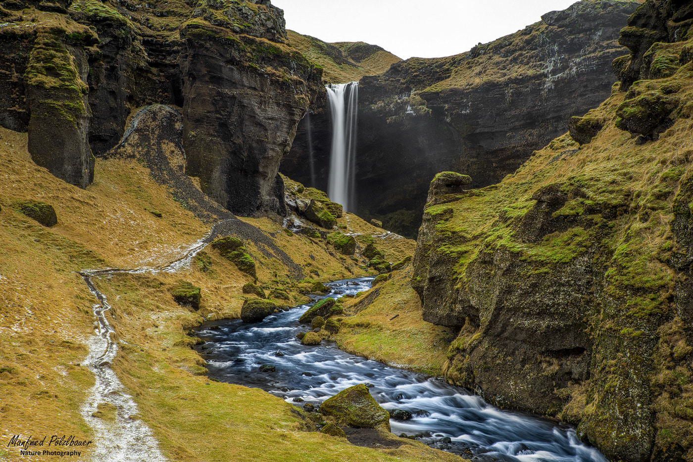 Sony a7R + Sony 70-400mm F4-5.6 G SSM sample photo. Kvernufoss photography