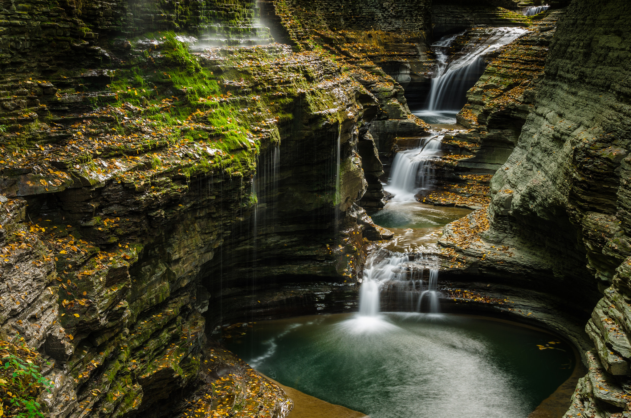 Nikon AF-S Nikkor 24-120mm F4G ED VR sample photo. Rainbow falls photography