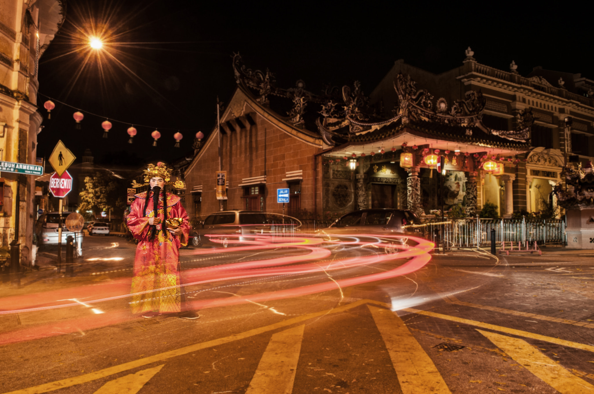 Nikon D300 sample photo. God of prosperity photography