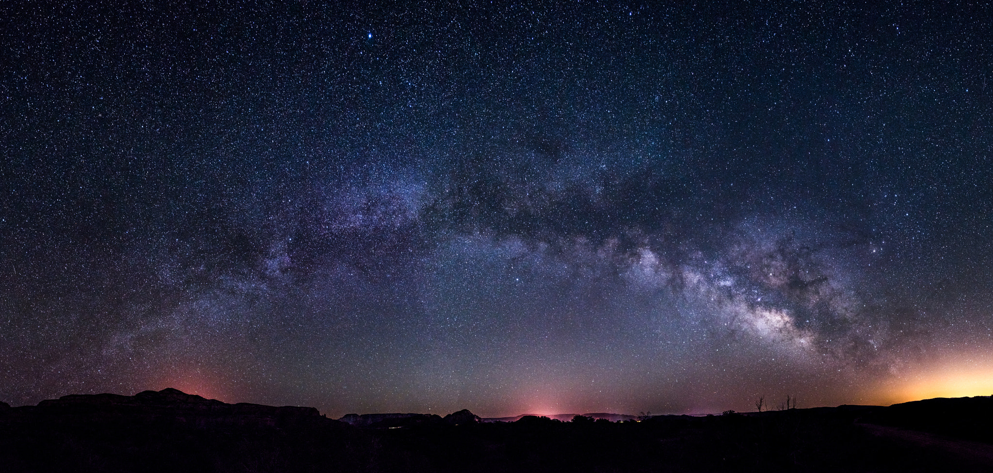 Samyang 12mm F2.8 ED AS NCS Fisheye sample photo. Sedona milky way photography