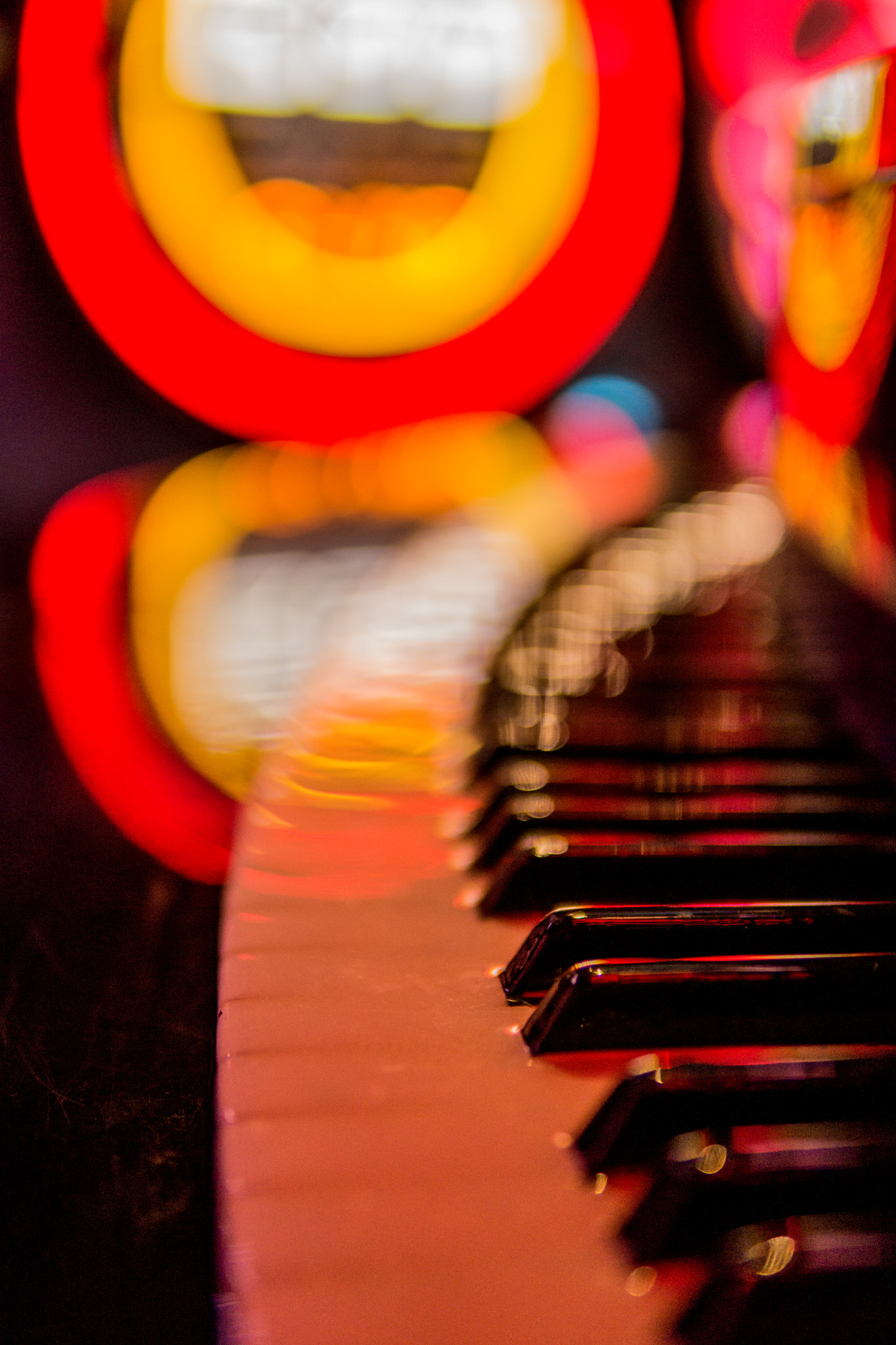 Sony Alpha NEX-7 sample photo. "the neon piano bar" #photojambo photography