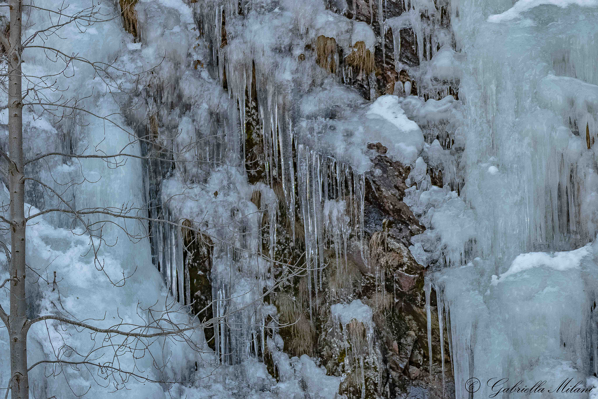 Canon EOS 70D + Tamron SP 70-300mm F4-5.6 Di VC USD sample photo. Icicles... photography