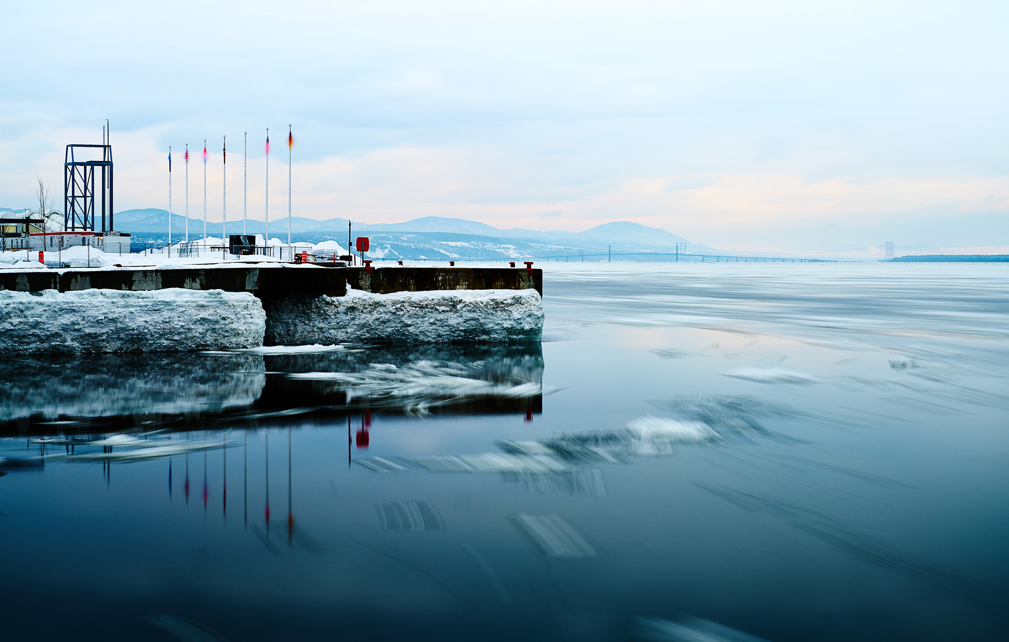 Sony a7R II + 24-70mm F2.8 G SSM II sample photo. The winter quebec photography