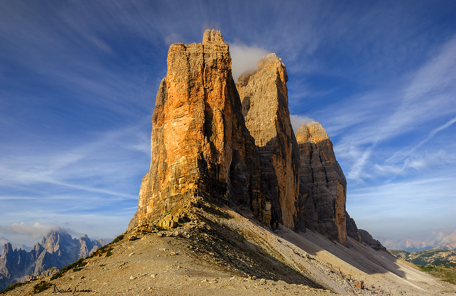 Samyang 14mm F2.8 ED AS IF UMC sample photo. Le tre cime, un punto di vista photography