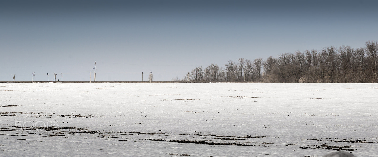 Nikon D3100 + Nikon AF-S Nikkor 70-300mm F4.5-5.6G VR sample photo. Winter landscape photography