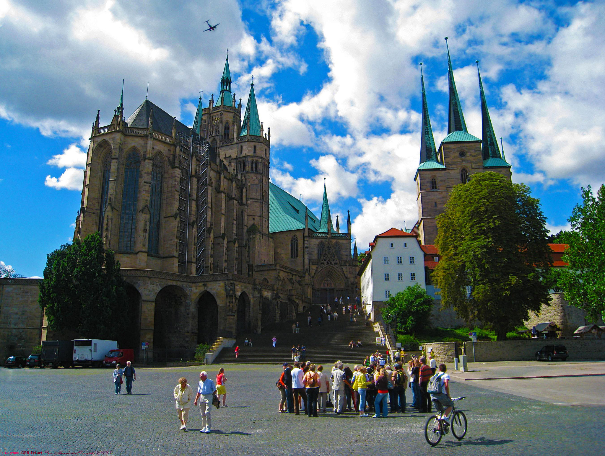 Canon DIGITAL IXUS 860 IS sample photo. Ger erfurt [trans & churches] aug 2008 by kwot photography