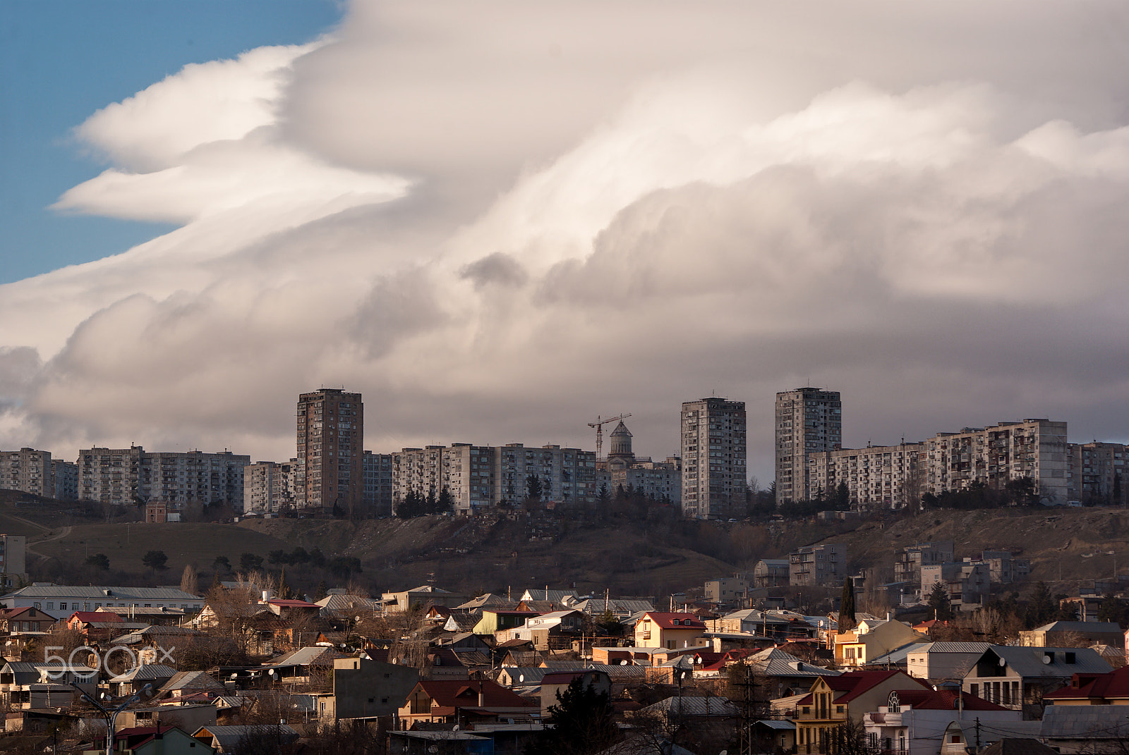 Pentax K10D + Sigma sample photo. Just before storm photography