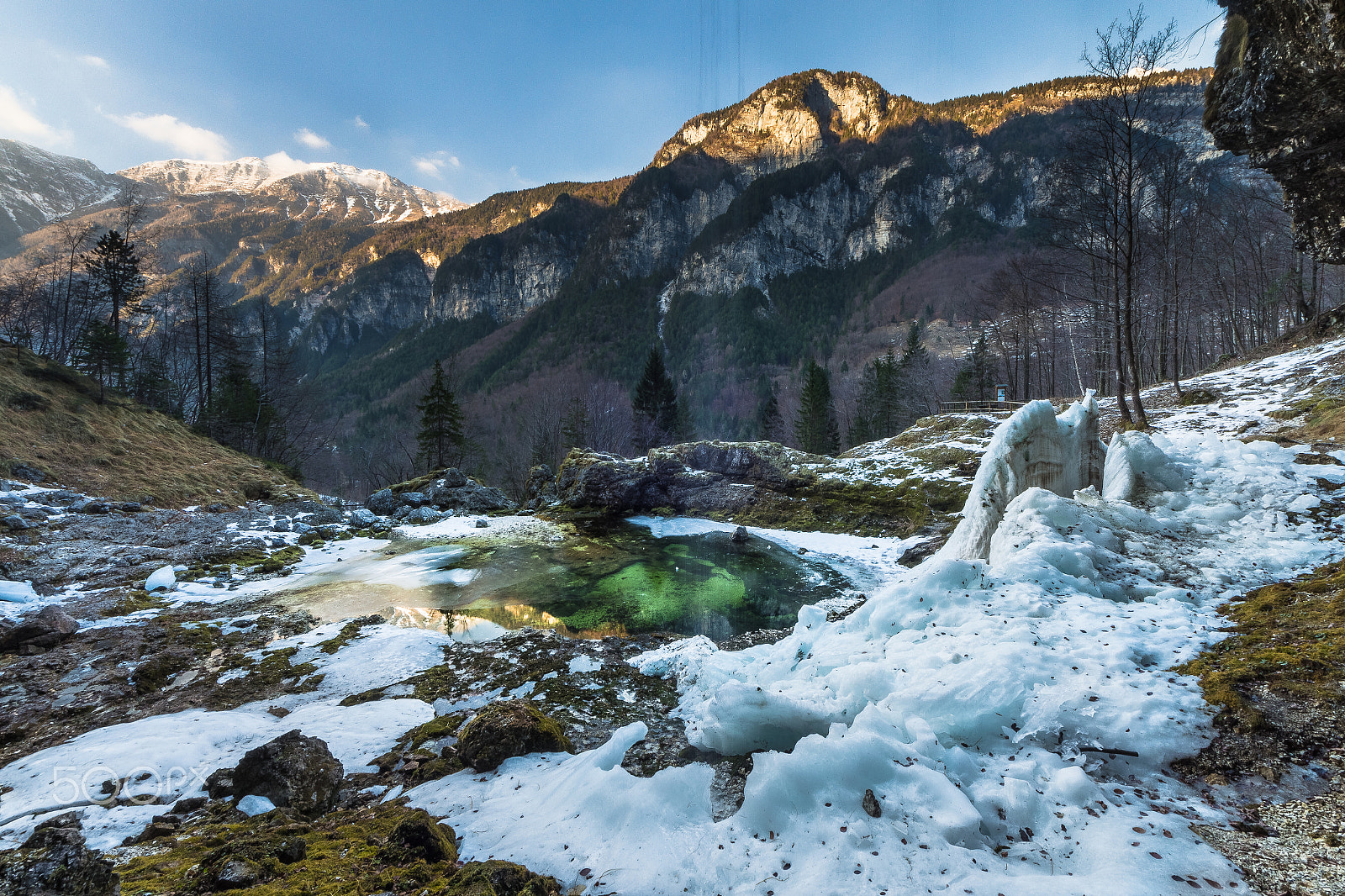 Sigma 8-16mm F4.5-5.6 DC HSM sample photo. The fontanone frozen photography