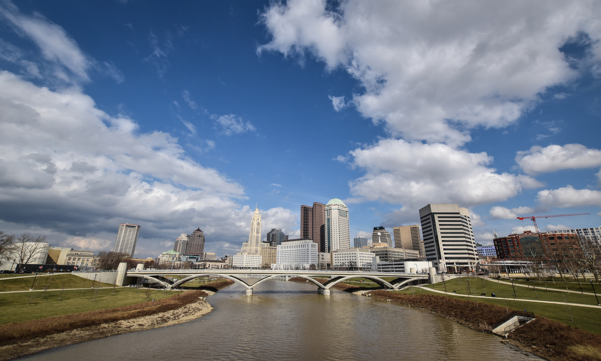 Nikon D5500 + Sigma 10-20mm F3.5 EX DC HSM sample photo. View from the bridge photography