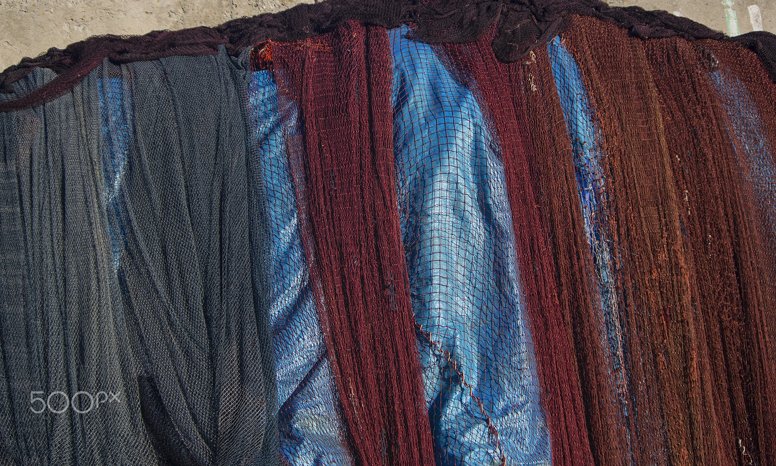 Samsung/Schneider D-XENON 50-200mm F4-5.6 sample photo. Fishing nets photography