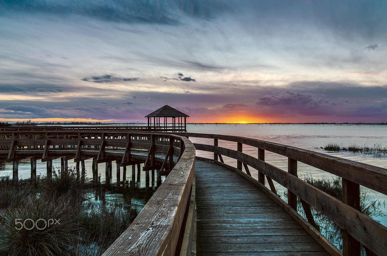 Pentax smc DA 16-45mm F4 ED AL sample photo. Purple sunset photography