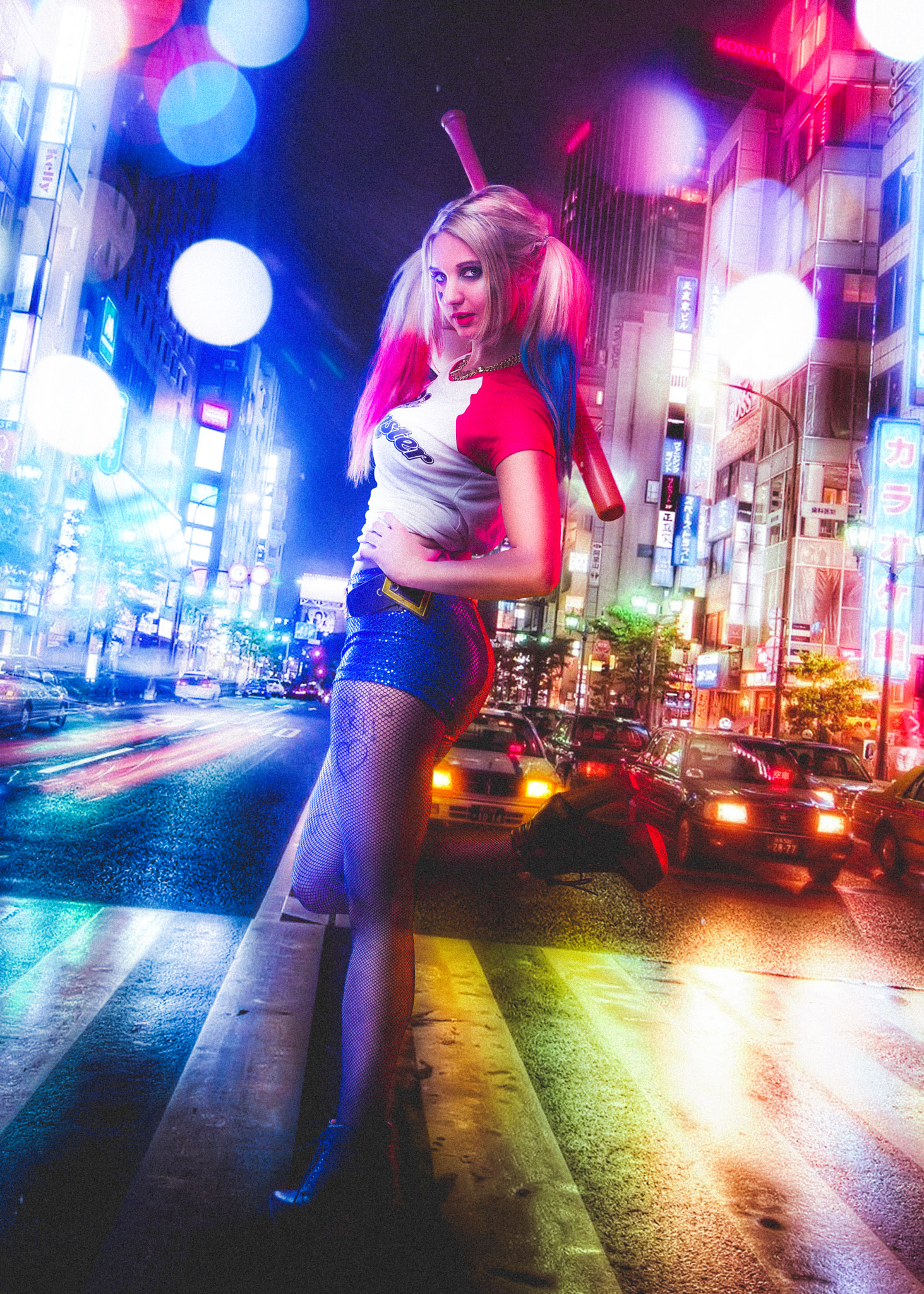 Pentax K-3 II + Pentax smc DA* 55mm F1.4 SDM sample photo. Harley quinn photography