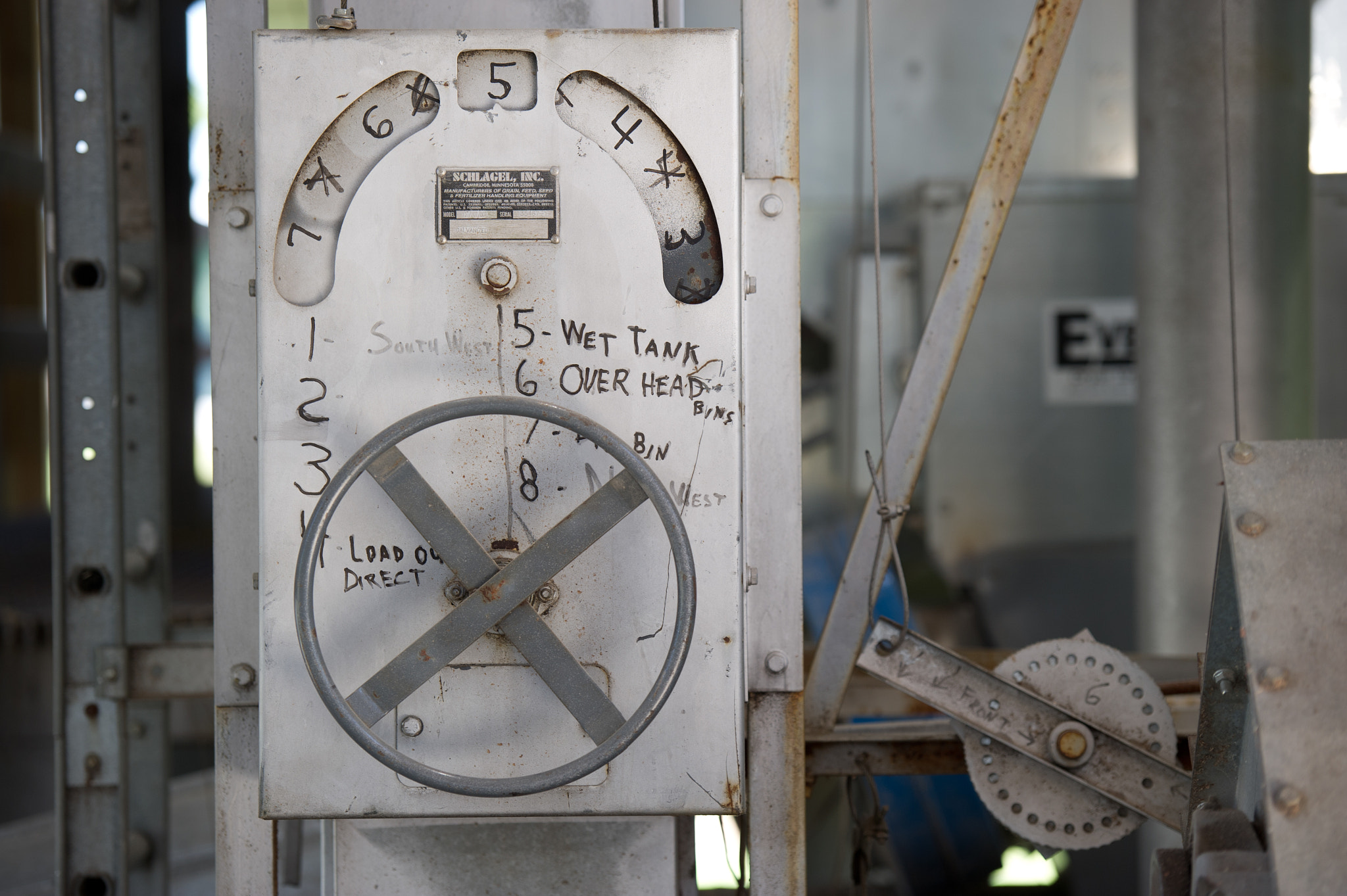 Nikon D3S sample photo. Machinery for operating grain elevator photography