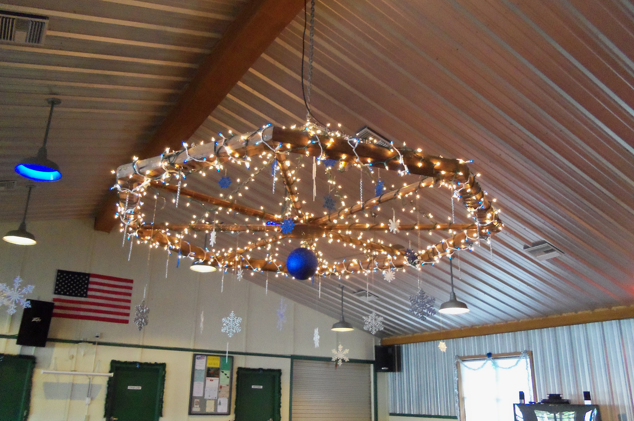 Kodak EASYSHARE CAMERA, M532 sample photo. Christmas lighting photography