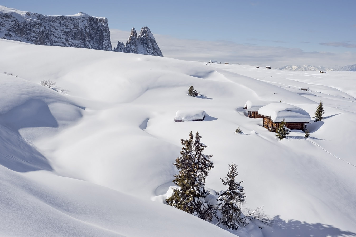 Nikon AF Nikkor 50mm F1.8D sample photo. Dolomites, alpe di siusi photography