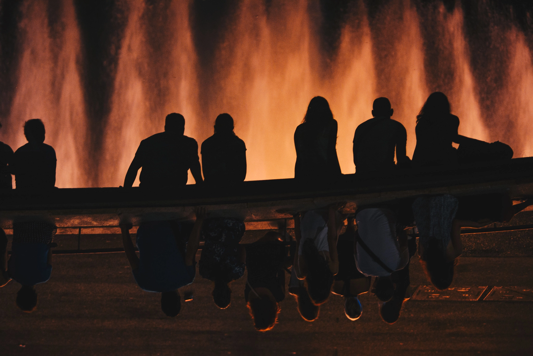 Nikon D7100 sample photo. Fountains in barcelona photography