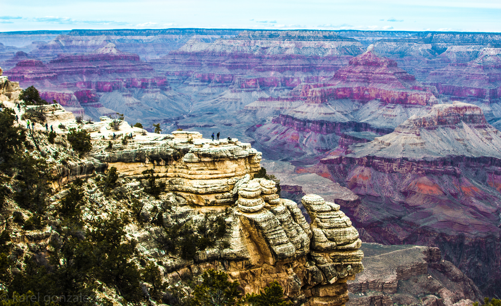 Canon EF 28-105mm f/3.5-4.5 USM sample photo. Grand canyon south rim photography