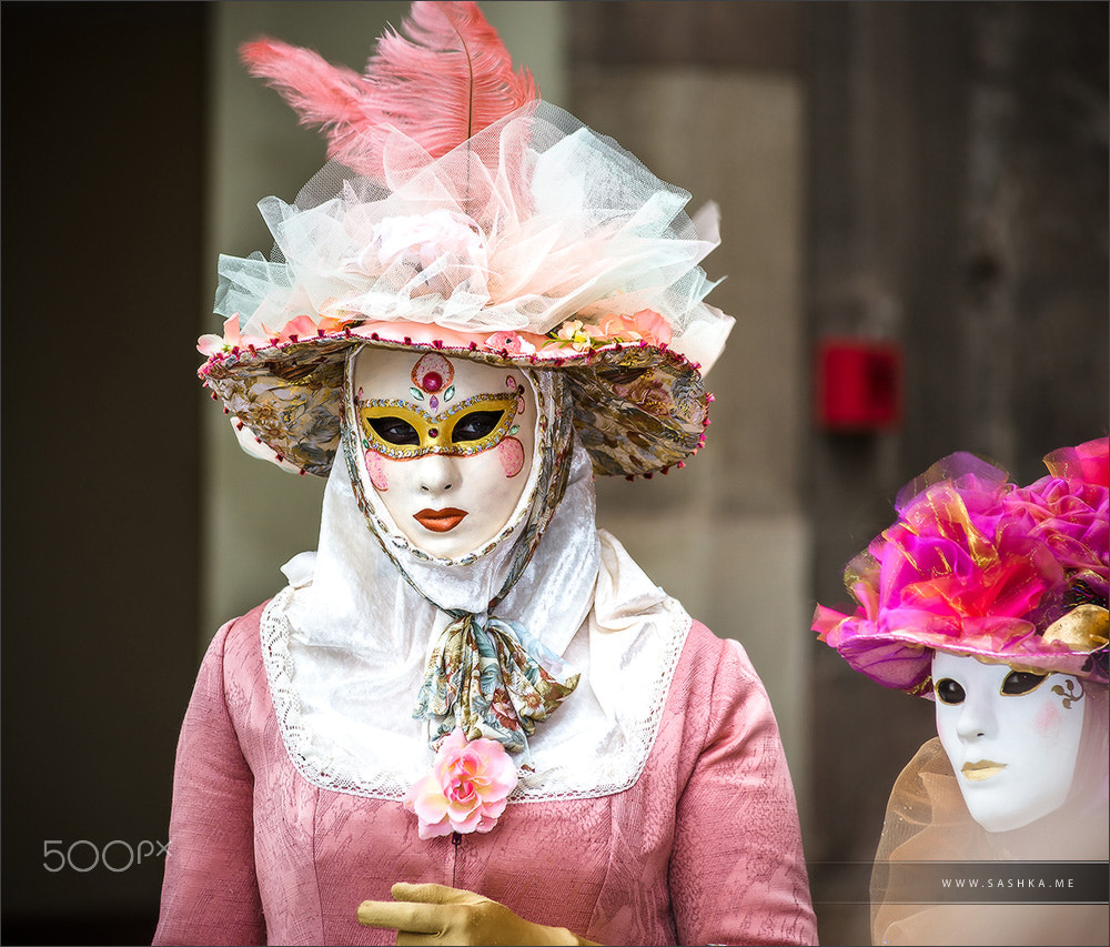 Minolta AF 80-200mm F2.8 HS-APO G sample photo. Editorial, 4 march 2017: rosheim, france: venetian carnival mask photography