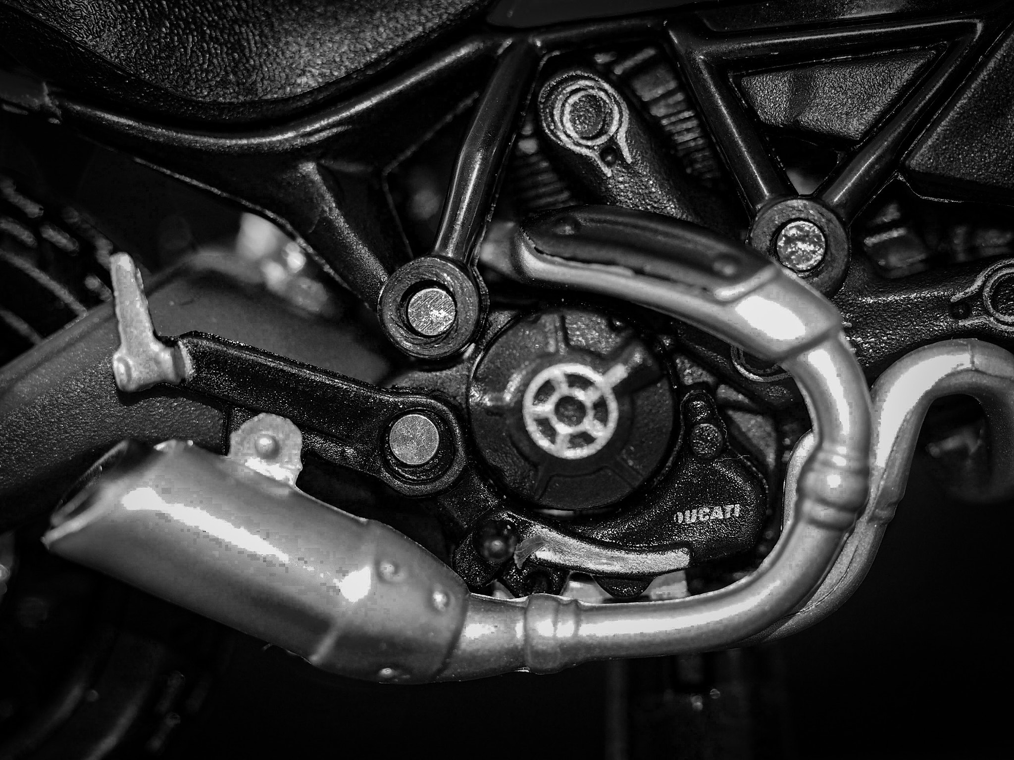 Olympus M.Zuiko Digital ED 60mm F2.8 Macro sample photo. Ducati scrambler photography