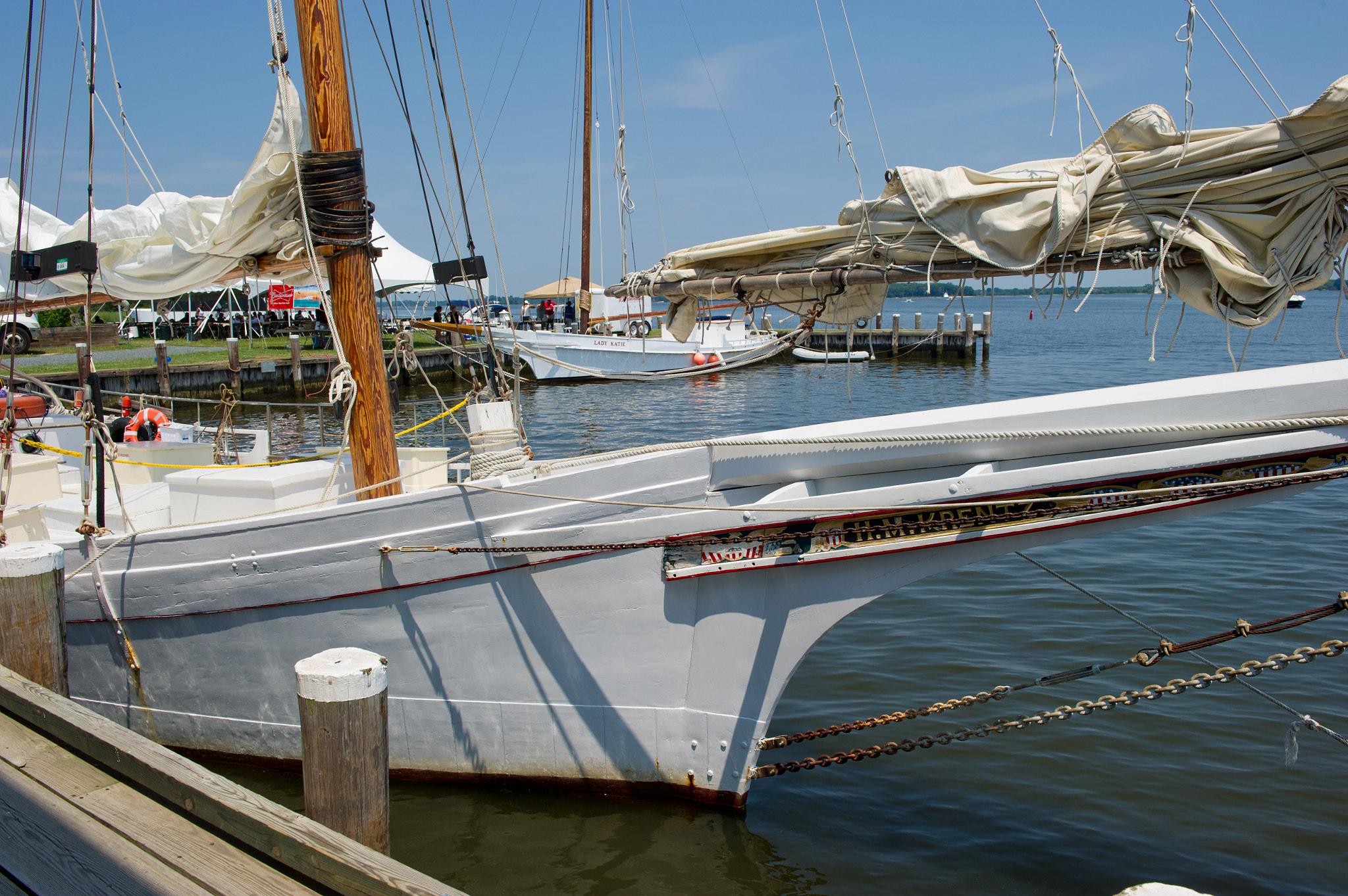 Nikon D3S sample photo. Boat docked in st. michaels md photography