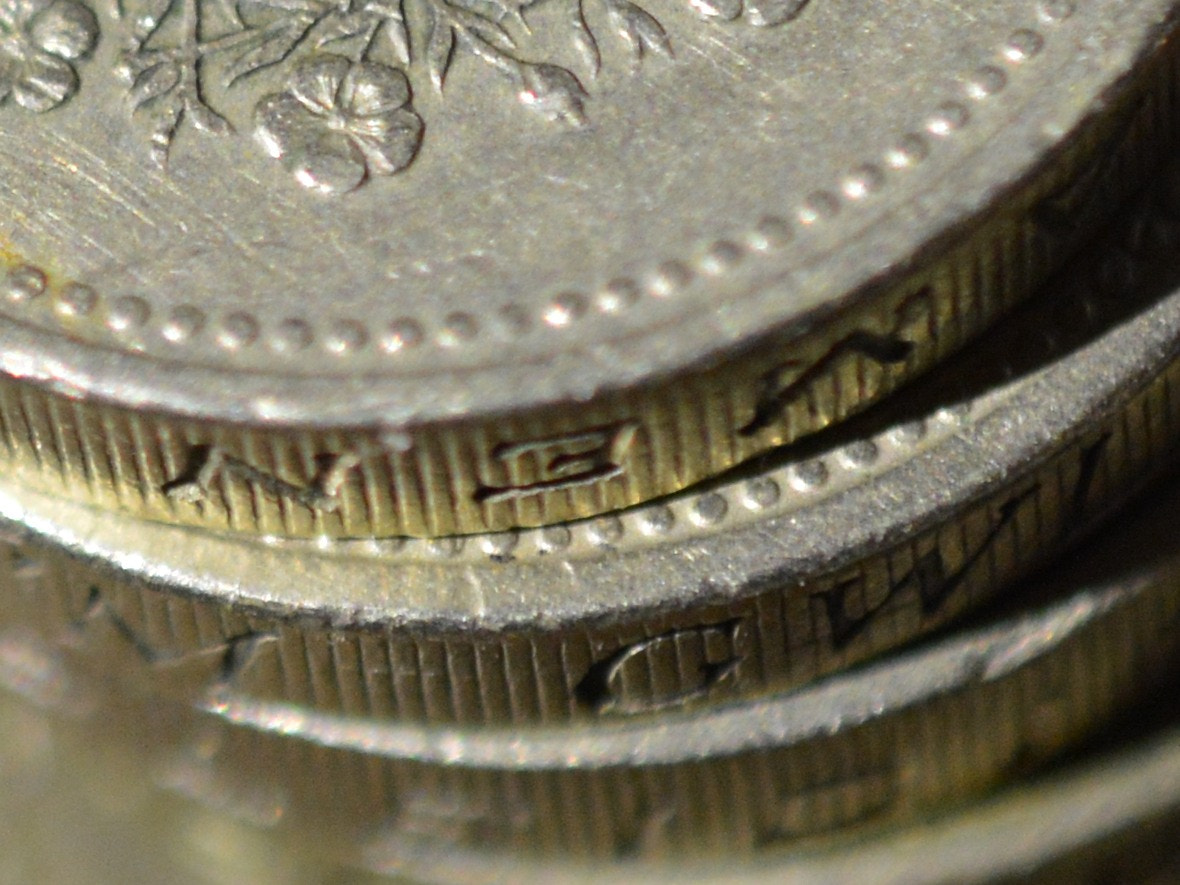 Nikon AF-S DX Micro Nikkor 40mm F2.8 sample photo. Coins photography