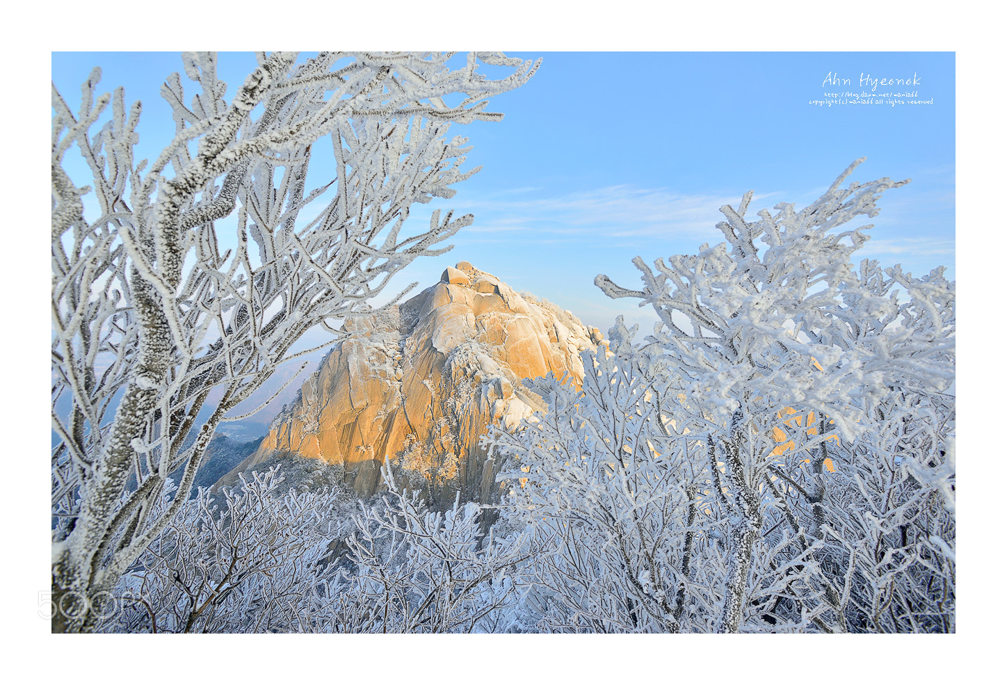 Nikon AF-S Nikkor 17-35mm F2.8D ED-IF sample photo. Winter story in bukhan mt. photography