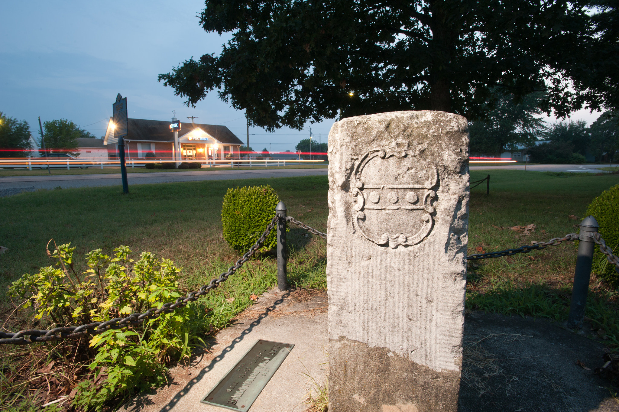 Nikon AF-S Nikkor 17-35mm F2.8D ED-IF sample photo. Mason dixon crownstone on crownstone road in marydel md/de photography